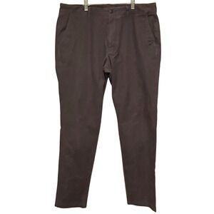Bonobos Mens Athletic Fit Chinos Dark Grey Charcoal Pants 35x34